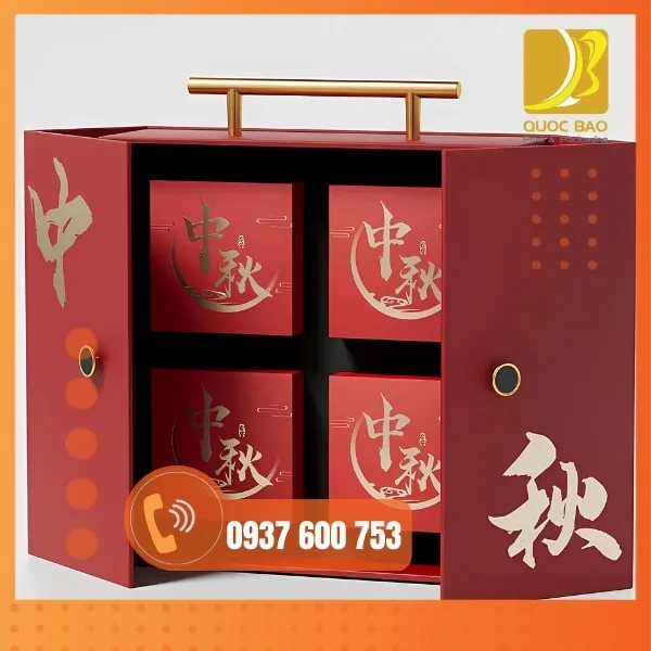 Hộp bánh Trung Thu - In hộp giấy giá rẻ vẫn tạo điểm nhấn khác biệt 