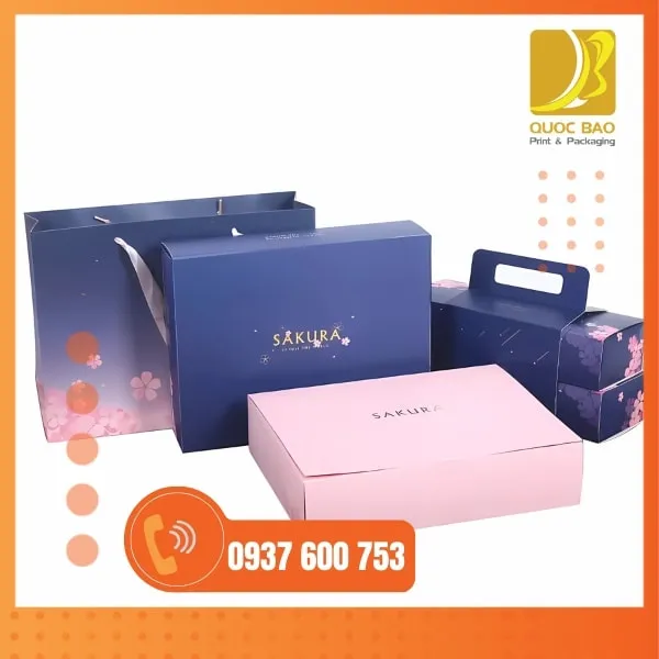 In hộp cứng cao cấp giúp nâng tầm thương hiệu hộp bánh Trung Thu 4 bánh