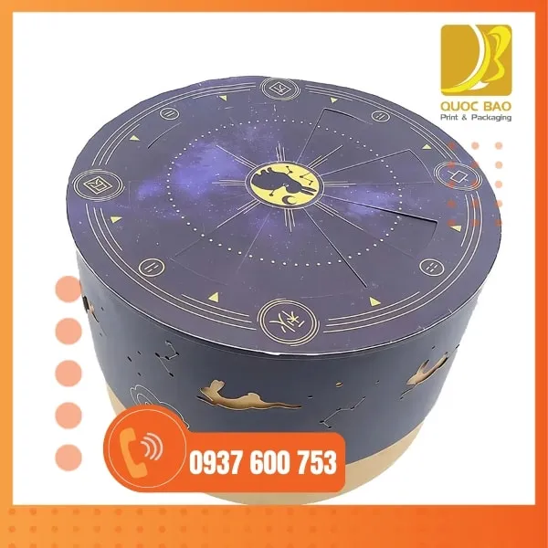 Hộp bánh Trung Thu - In hộp giấy giá rẻ, giao hàng cực nhanh