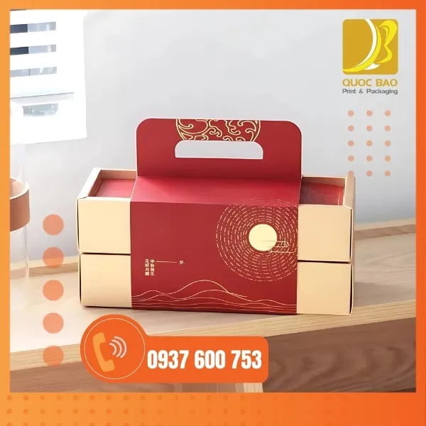 Hộp bánh Trung Thu cao cấp – In ấn cá nhân hóa theo yêu cầu