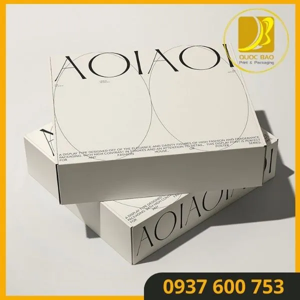 Hộp Carton đựng quà Quốc Bảo – Chất lượng là niềm tin, an toàn là cam kết.