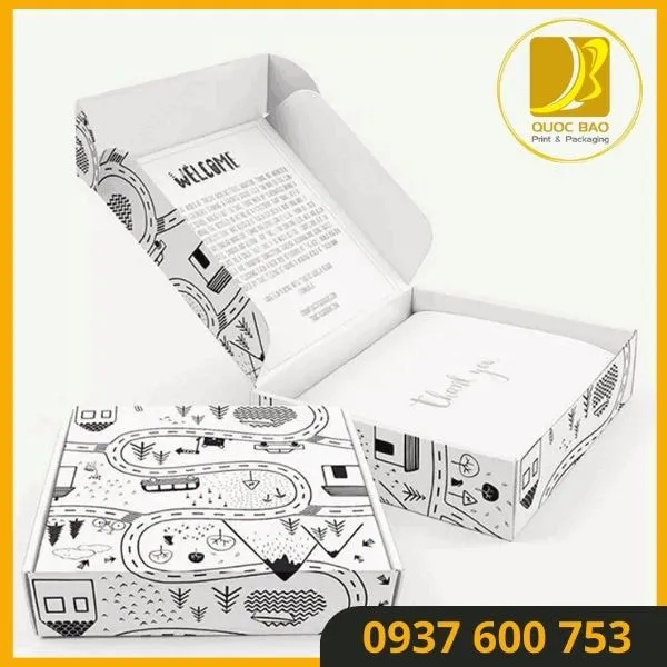 Hộp carton đựng quà: Tạo dấu ấn khó quên