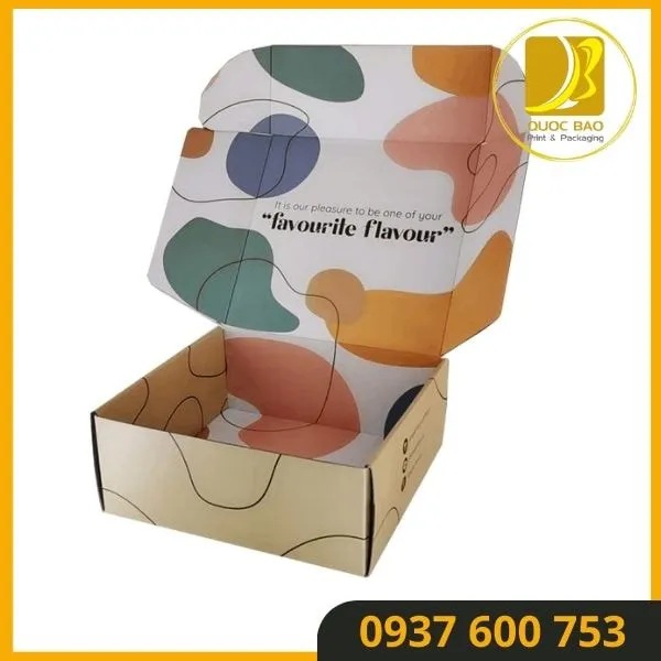 Hộp carton đựng quà: Tạo điểm nhấn cho món quà của bạn