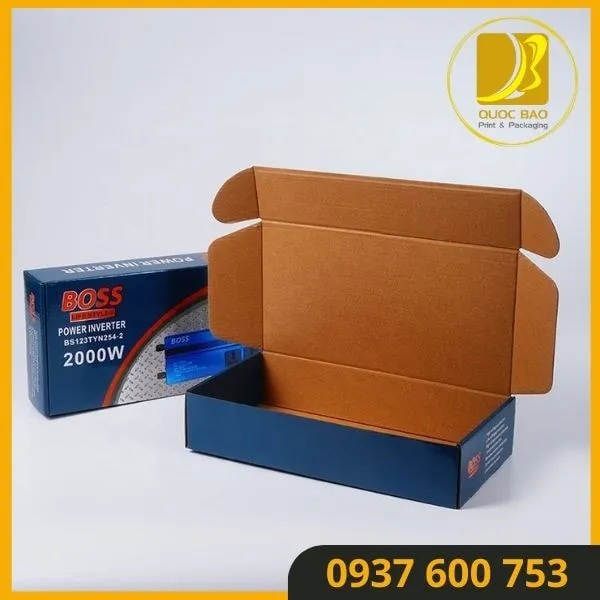 Hộp carton đựng quà: Tạo dấu ấn khó quên