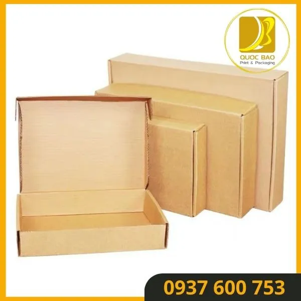 Hộp carton đựng quà: Tạo điểm nhấn cho món quà của bạn