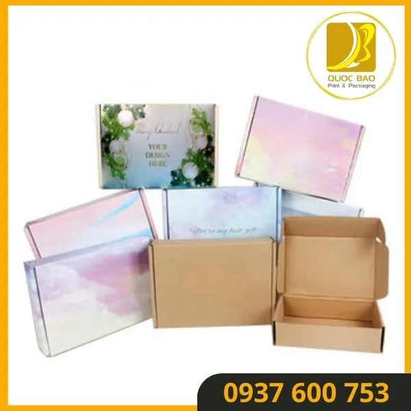 Hộp carton đựng quà: Tạo điểm nhấn cho món quà của bạn