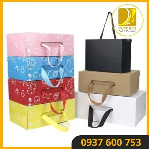 Hộp carton đựng quà: Làm hài lòng cả người tặng và người nhận
