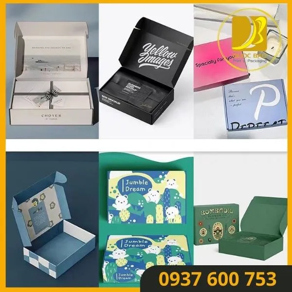 Hộp Carton đựng quà Quốc Bảo – Mỗi món quà là một niềm vui an toàn.