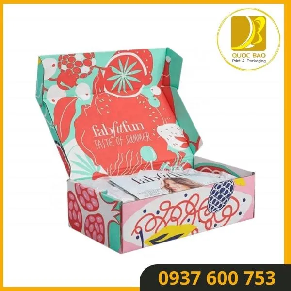 Giải Pháp Đóng Gói Tiết Kiệm - Hộp Carton Nắp Gài Quốc Bảo
