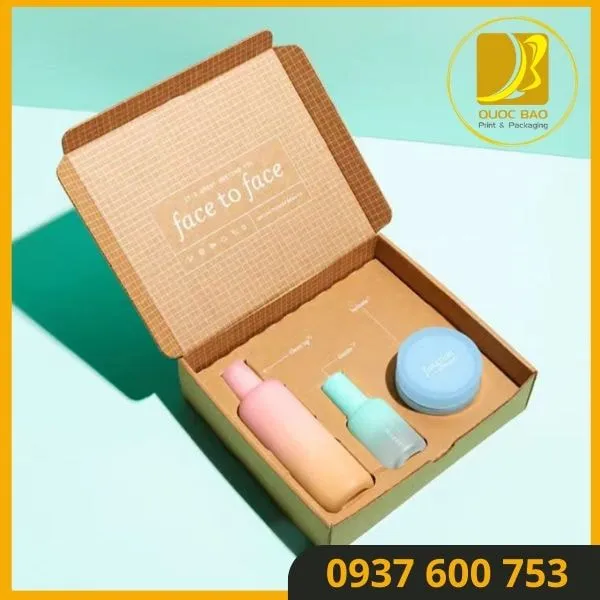 Giải Pháp Tiết Kiệm Chi Phí - Hộp Carton Nắp Gài Quốc Bảo