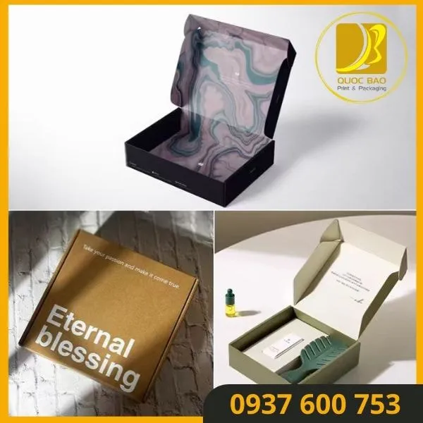 Giải Pháp Tiết Kiệm Chi Phí - Hộp Carton Nắp Gài Quốc Bảo