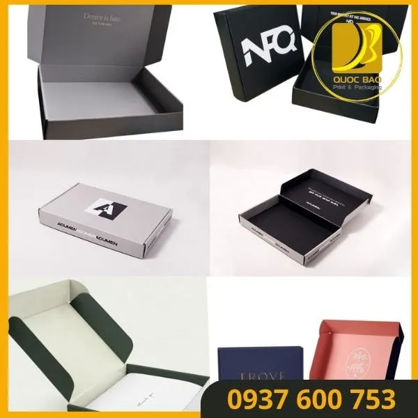 Hộp Carton Nắp Gài Quốc Bảo - Bảo Vệ Hàng Hóa Tối Ưu