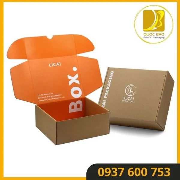 Hộp Carton Nắp Gài Quốc Bảo - Bảo Vệ Hàng Hóa Tối Ưu