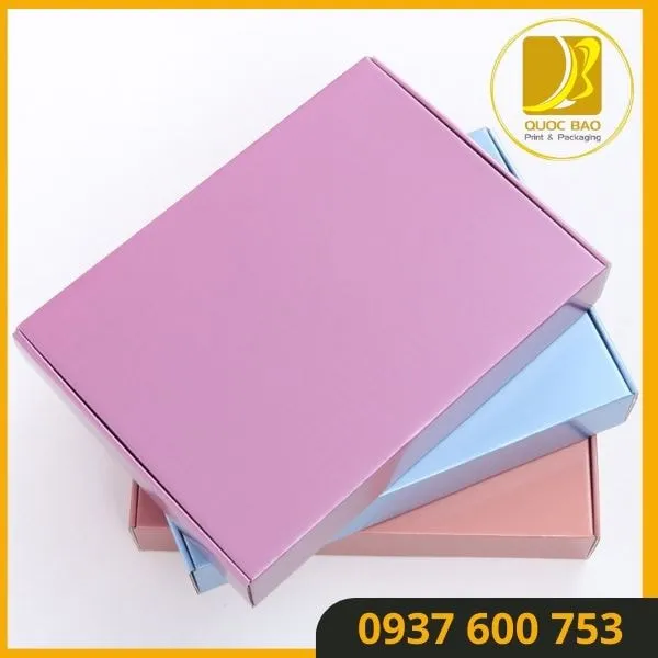 Bảo Vệ Sản Phẩm Hiệu Quả - Hộp Carton Nắp Gài Quốc Bảo