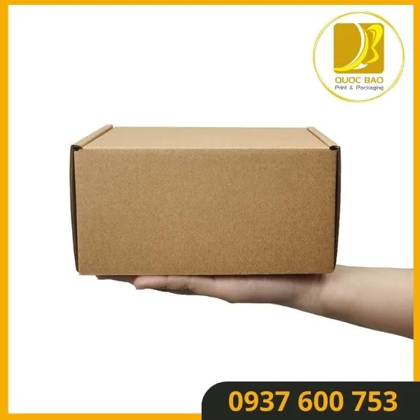 Hộp Carton Nắp Gài Quốc Bảo - Bảo Vệ Hàng Hóa Tối Ưu