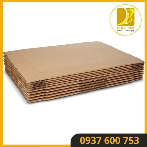 Hộp Carton Nắp Gài Quốc Bảo - Đóng Gói Tiết Kiệm
