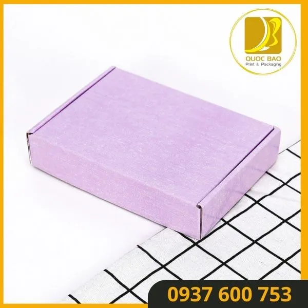 Bảo Vệ Sản Phẩm Hiệu Quả - Hộp Carton Nắp Gài Quốc Bảo