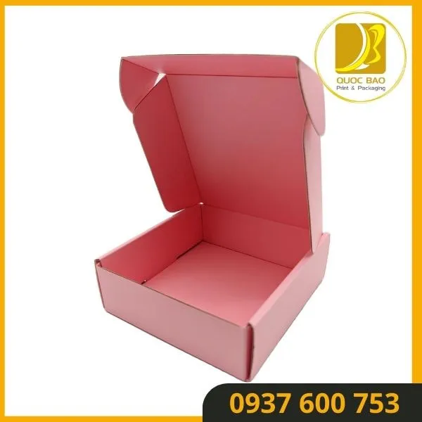 Bảo Vệ Sản Phẩm Hiệu Quả - Hộp Carton Nắp Gài Quốc Bảo