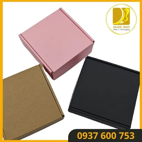 Giải Pháp Đóng Gói Tin Cậy với Hộp Carton Chất Lượng từ Bao Bì Quốc Bảo