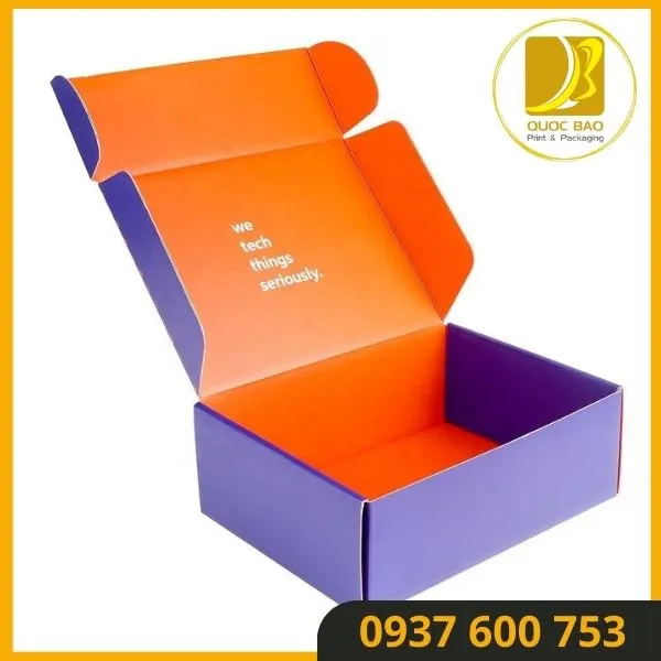 Hộp Carton Nắp Gài Quốc Bảo - Chất Lượng Cao Cấp