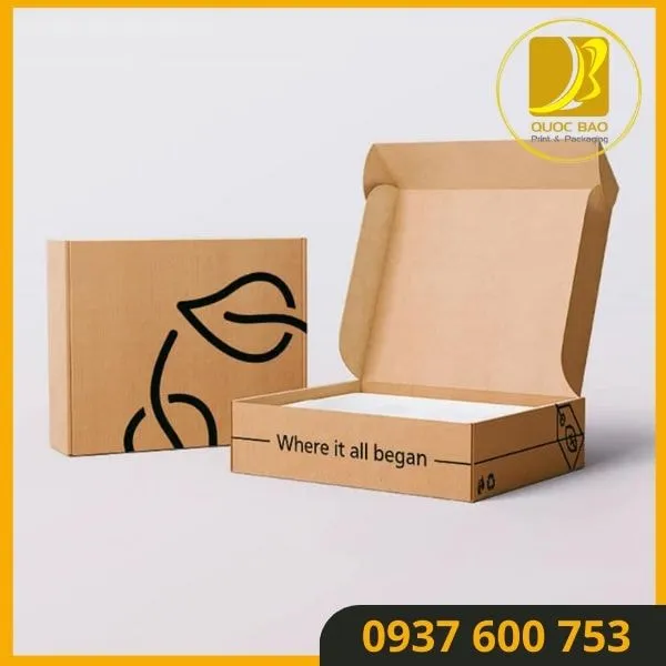 Giải Pháp Đóng Gói Tiện Lợi - Hộp Carton Nắp Gài Quốc Bảo