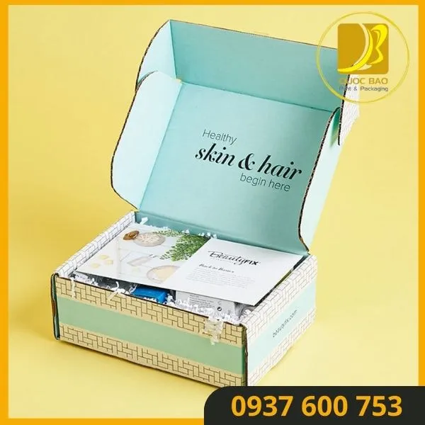Hộp Carton Nắp Gài Quốc Bảo - Chất Lượng Cao Cấp