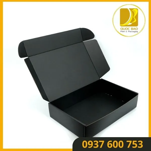 Hộp Carton Nắp Gài Quốc Bảo - Thiết Kế Thông Minh