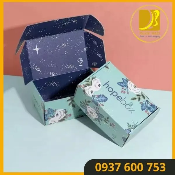 Giải Pháp Đóng Gói Thông Minh - Hộp Carton Nắp Gài Quốc Bảo