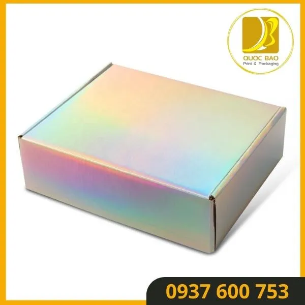 Giải Pháp Đóng Gói An Toàn - Hộp Carton Nắp Gài Quốc Bảo