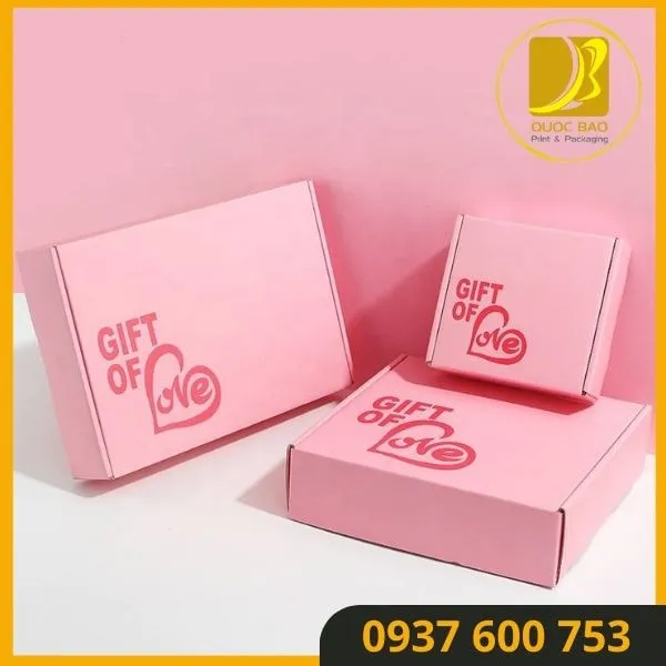 Giải Pháp Đóng Gói An Toàn - Hộp Carton Nắp Gài Quốc Bảo