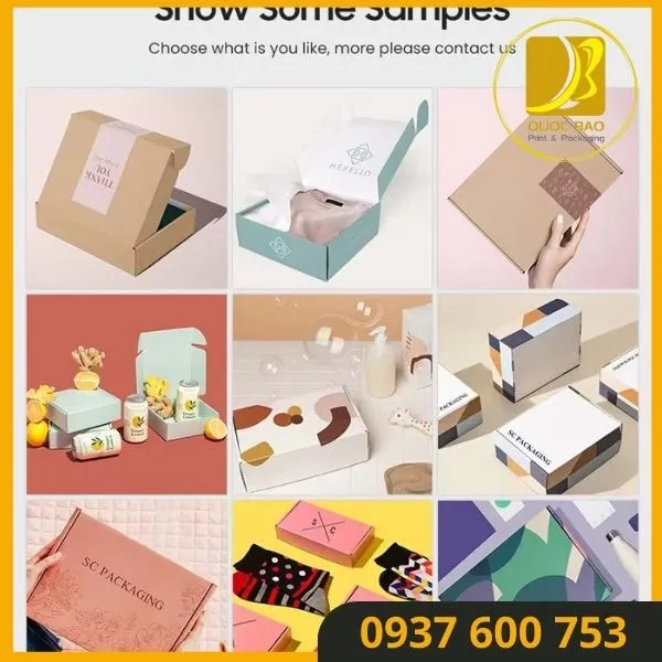 Hộp Carton đựng quà Quốc Bảo – Sự an tâm trong từng sản phẩm.