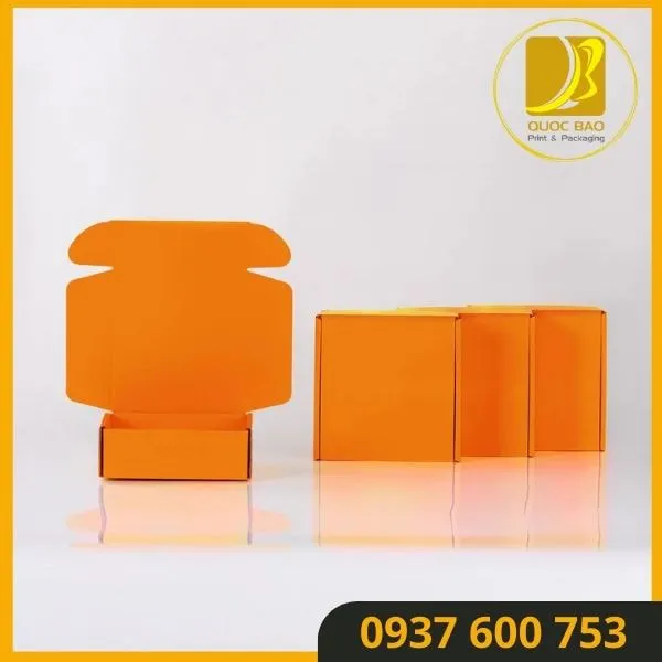 Giải Pháp Đóng Gói Tiết Kiệm - Hộp Carton Nắp Gài Quốc Bảo