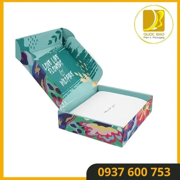 Giải Pháp Đóng Gói An Toàn - Hộp Carton Nắp Gài Quốc Bảo