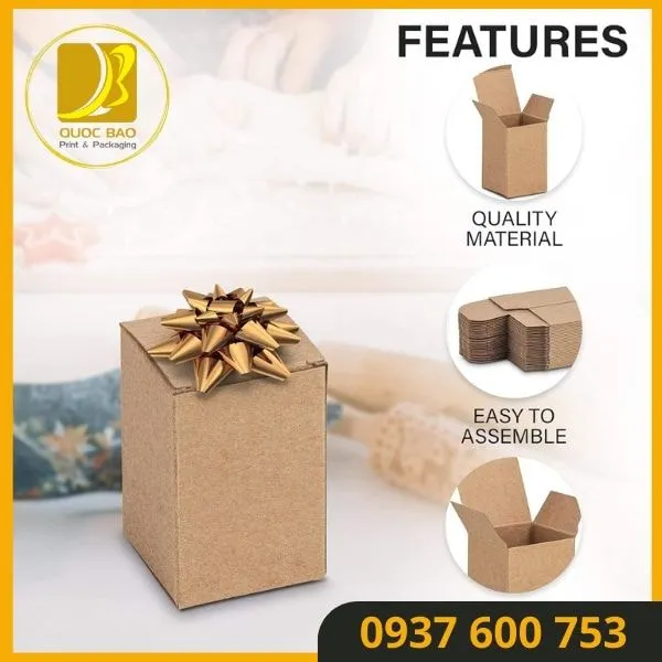 Hộp Giấy Kraft Quốc Bảo: Đột Phá Thiết Kế, Nâng Tầm Thương Hiệu