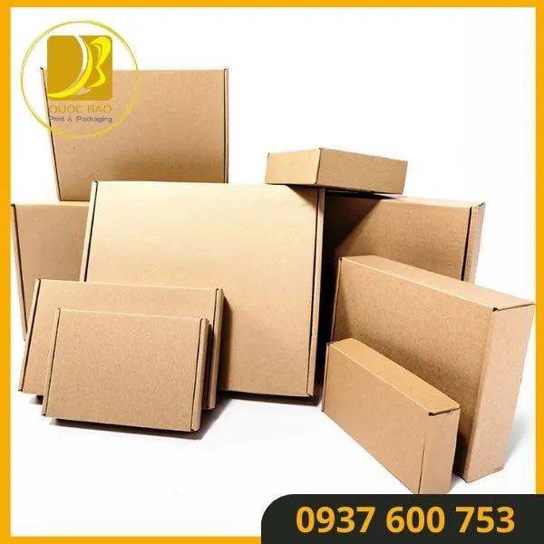 Hộp Carton Nắp Gài Quốc Bảo - Chất Lượng Tuyệt Vời