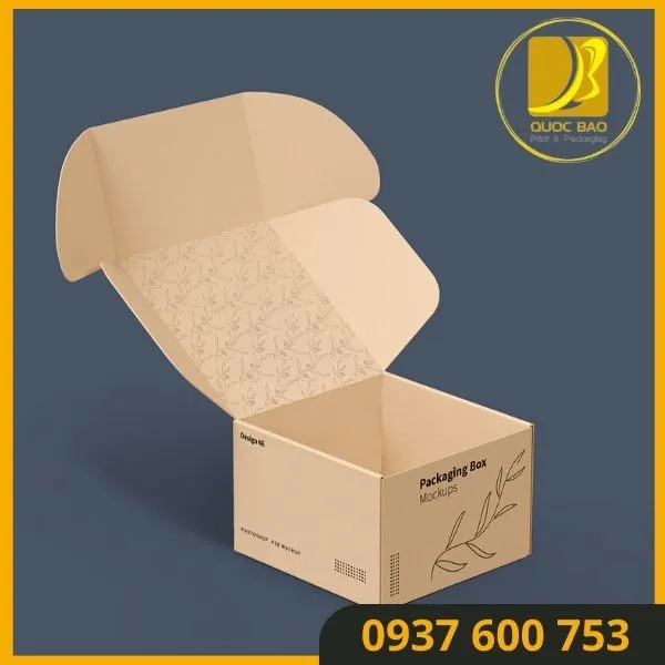 Hộp Giấy Kraft Quốc Bảo – Sự Lựa Chọn Bền Vững