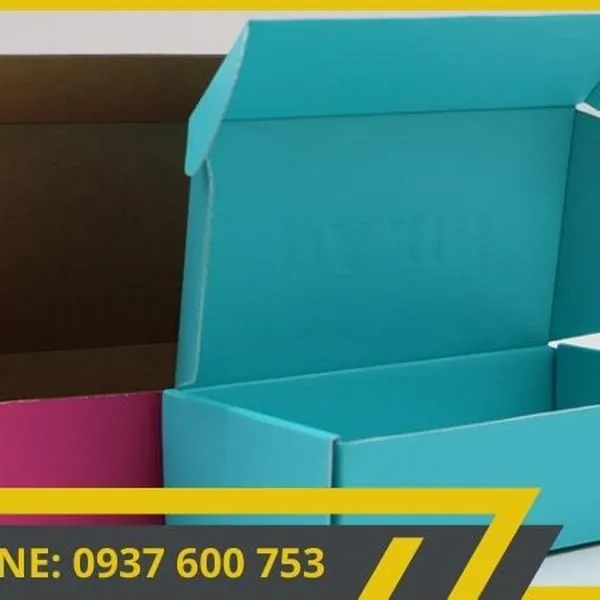 Hộp giấy carton đóng hàng sử dụng cho nhiều loại sản phẩM