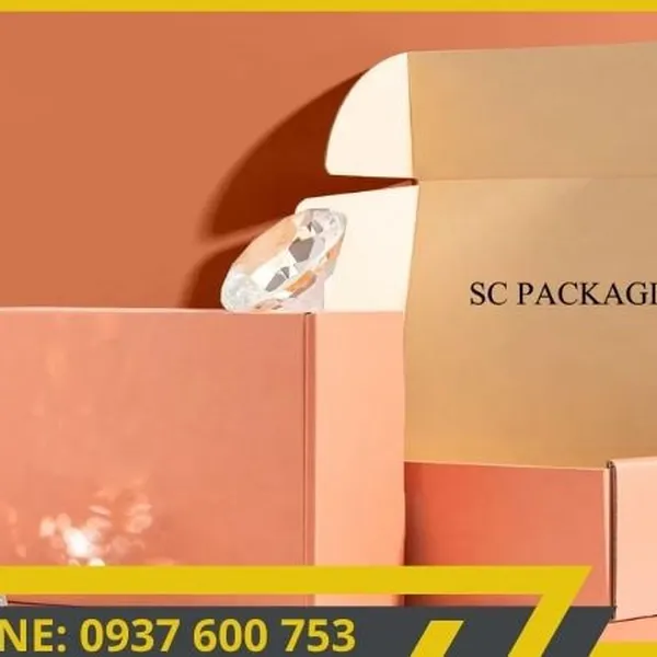 Mẫu mã đa dạng: Hộp giấy carton đóng hàng với nhiều kích thước và kiểu dáng.