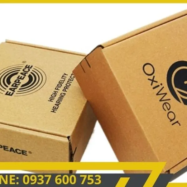 Thiết kế phù hợp với sản phẩm: Tối ưu kích thước và đặc tính với hộp giấy carton đóng hàng.