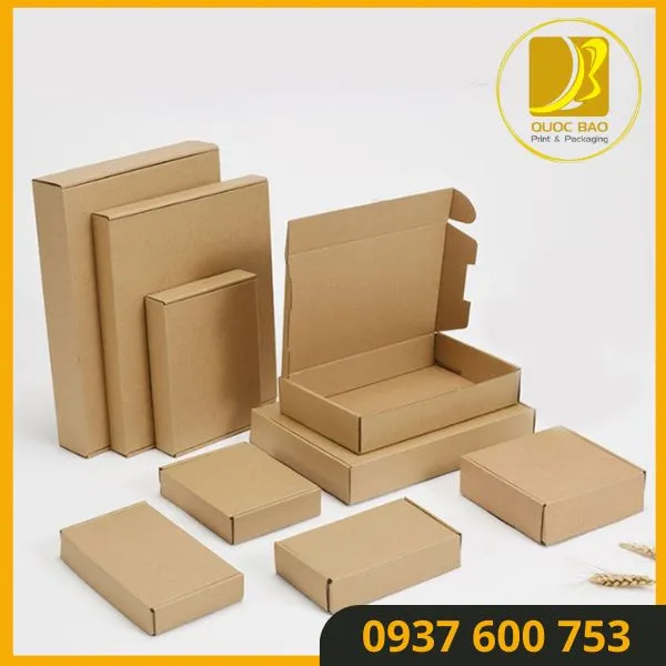Hộp giấy carton đóng hàng đúng chất lượng yêu cầu  giao hàng nhanh chóng