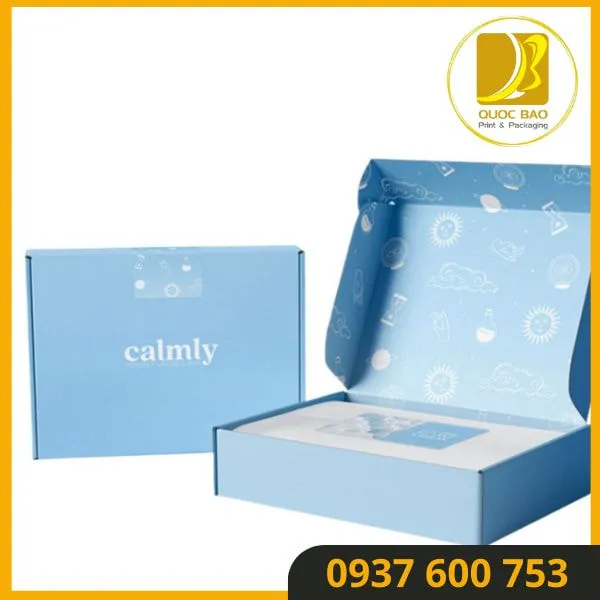 Giấy carton an toàn: Không gây hại cho sức khỏe người sử dụng với hộp giấy carton đóng hàng.