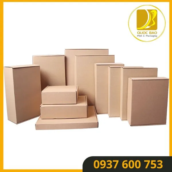 Hộp giấy carton đóng hàng chất lượng sẽ bảo vệ sản phẩm tối ưu