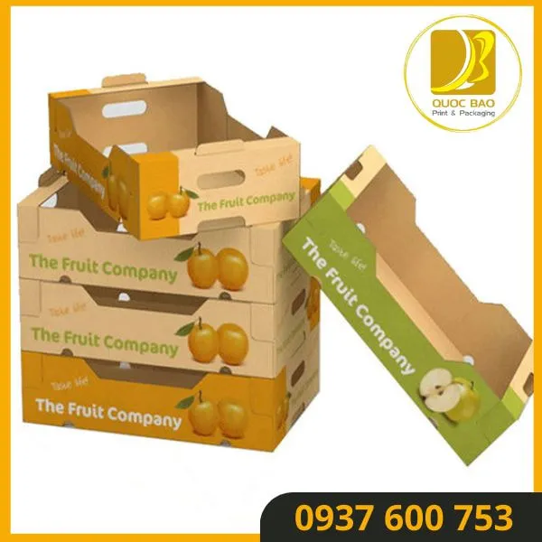 Hộp giấy carton đóng hàng chịu lực tốt, có độ bền cơ học cao.