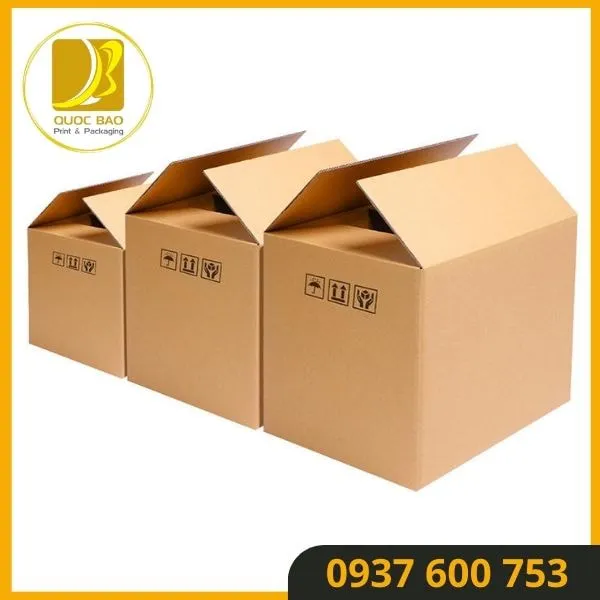Thùng Carton Đóng Hàng Chất Lượng Cao – Bảo Vệ Sản Phẩm An Toàn Tuyệt Đối