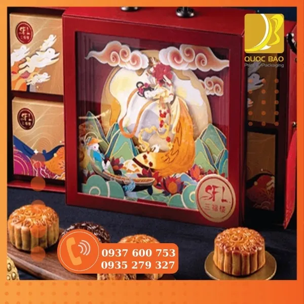 Hộp bánh Trung Thu cao cấp – Truyền cảm hứng từ lớp vỏ đến cốt lõi
