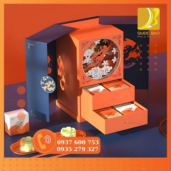 Hộp bánh Trung Thu cao cấp – Bao bì dẫn đầu, doanh thu bứt phá
