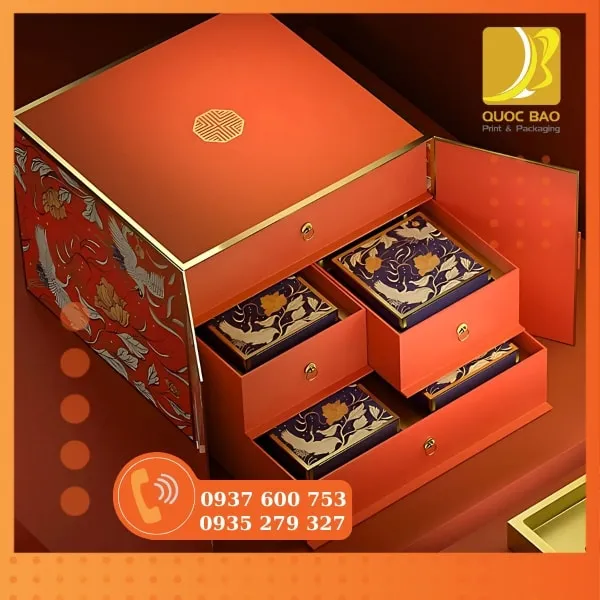 Hộp bánh Trung Thu cao cấp – Bao bì dẫn đầu, doanh thu bứt phá