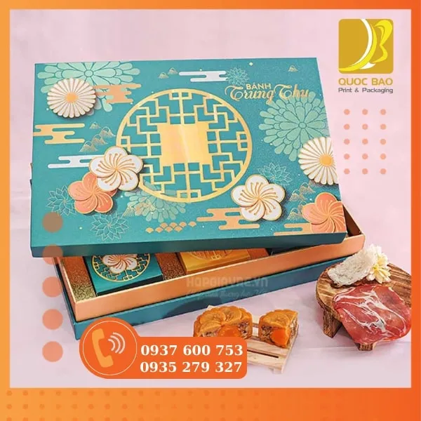 Hộp bánh Trung Thu cao cấp – Sản phẩm đẹp cần bao bì xứng tầm