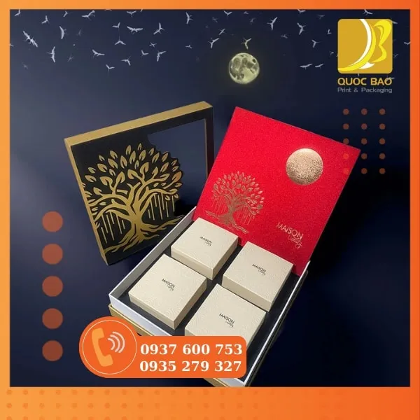 Hộp bánh Trung Thu cao cấp – Bán sản phẩm bằng thiết kế đỉnh cao