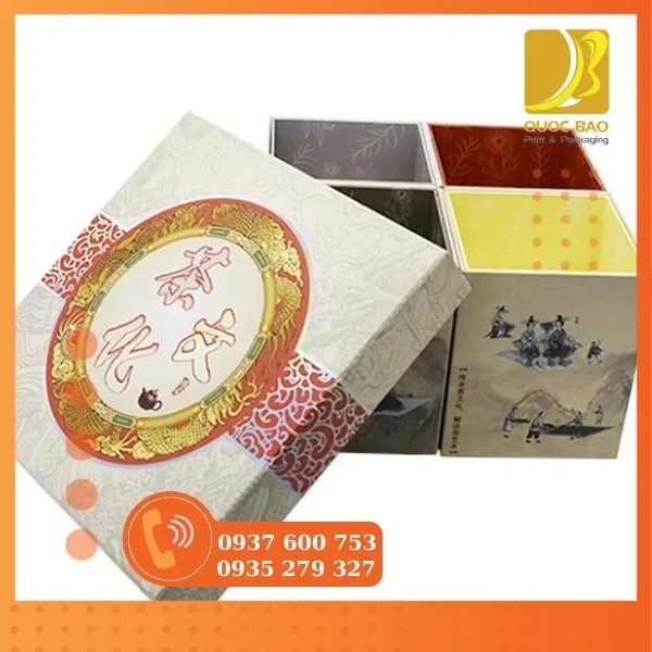 Hộp bánh Trung Thu cao cấp – Tạo cảm xúc ngay từ phần trình bày